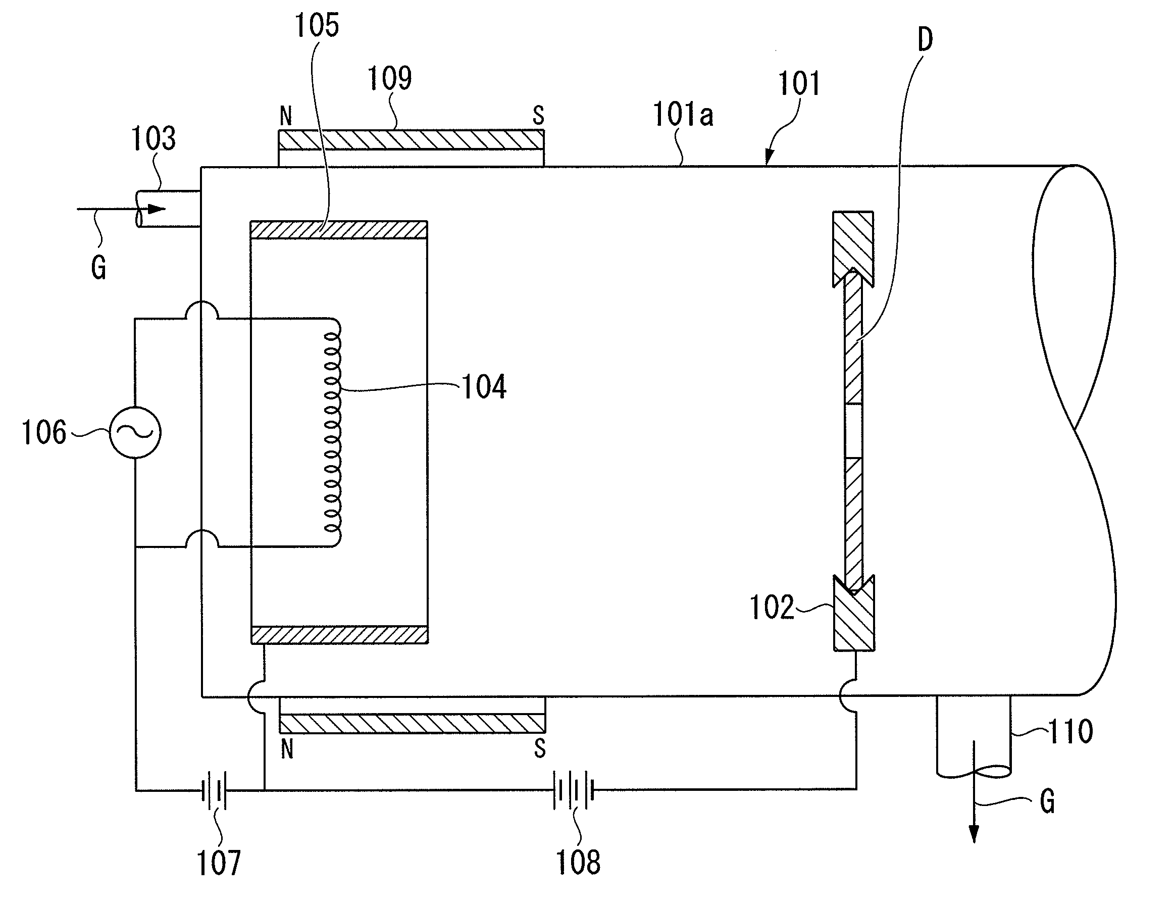 Method of forming carbon film, method of manufacturing magnetic recording medium, and apparatus for forming carbon film