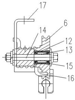 A motorcycle front and rear linkage braking mechanism