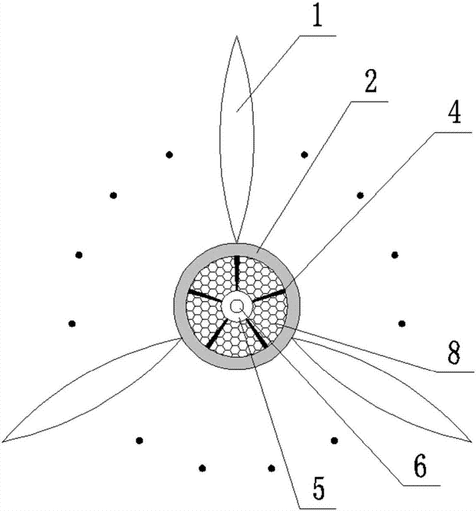 Symmetric type direct drive ocean current generator set with large ratio of length to diameter