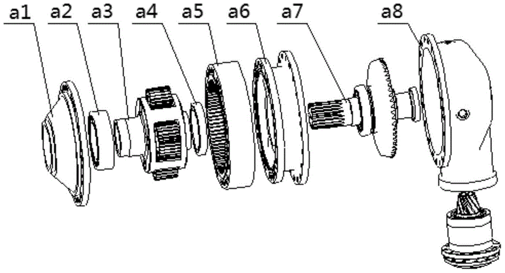 Reducer for concrete mixer