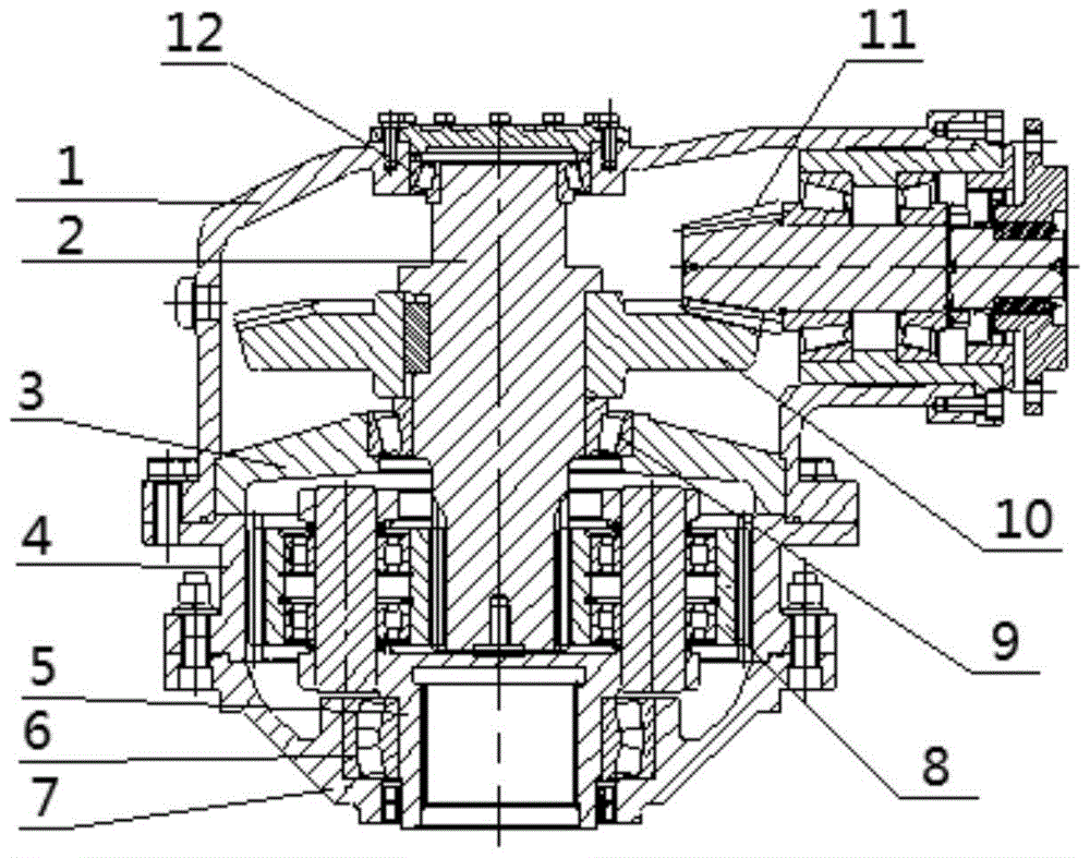 Reducer for concrete mixer