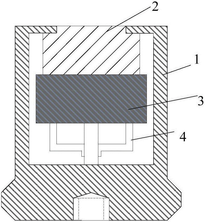 Rotation device fault diagnosis device combining piezoelectric effect and electrostatic induction