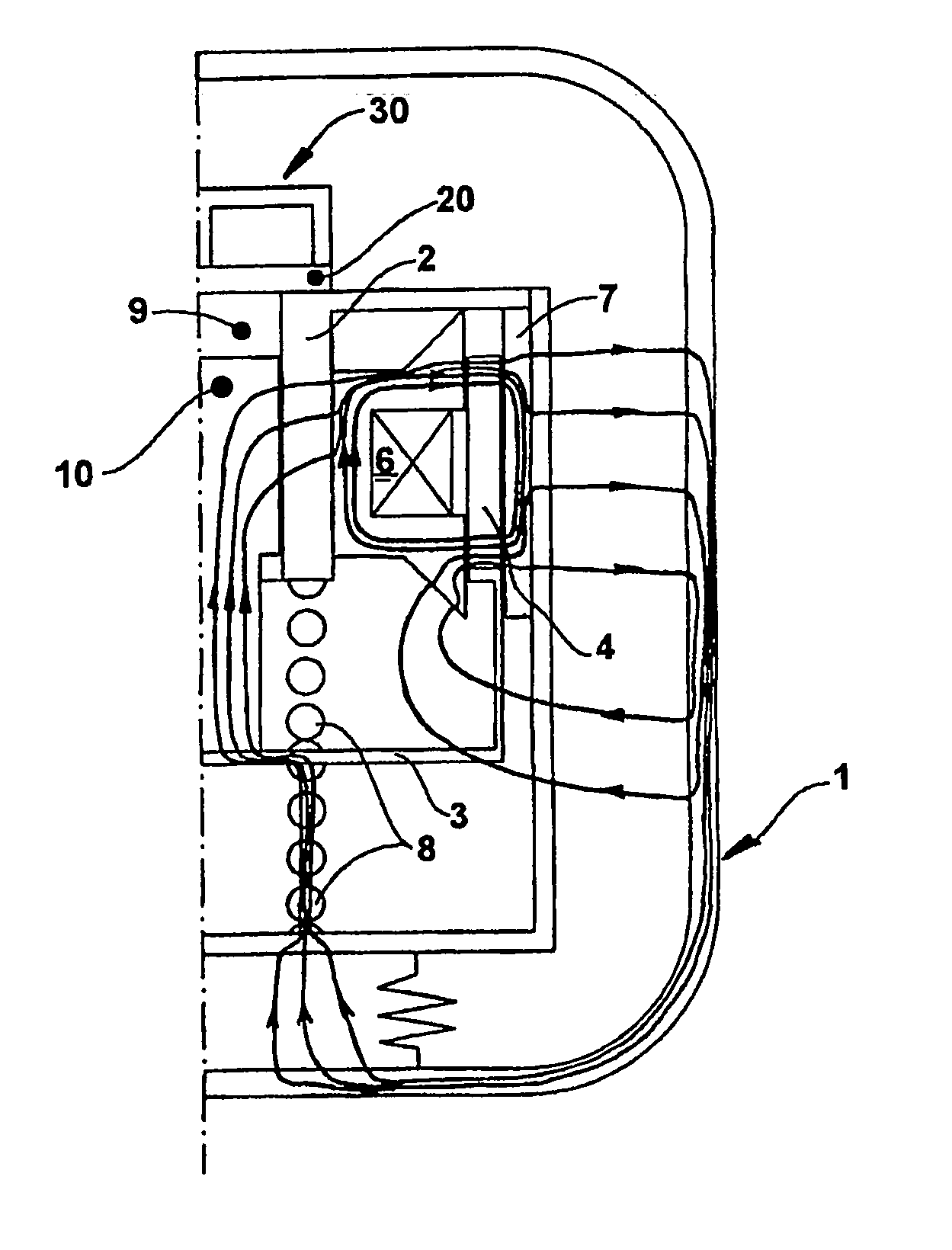 Constructive arrangement for a resonant compressor