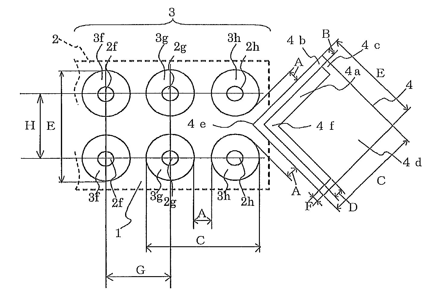 Dual inline lead-type electronic-part-mounted printed circuit board, method of soldering dual inline lead-type electronic part, printed circuit board and air-conditioner