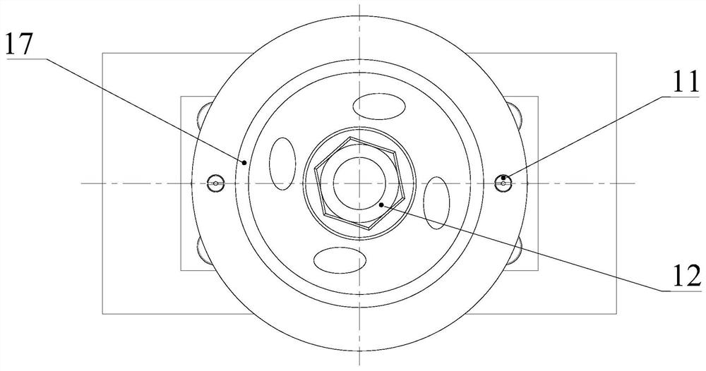 A heat dissipation grinding device with the function of measuring the temperature of the grinding surface