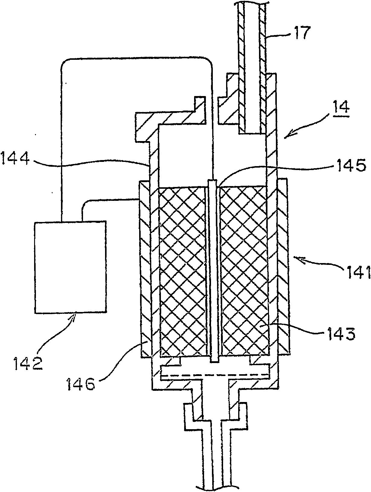 Purification device and refrigerator using the same