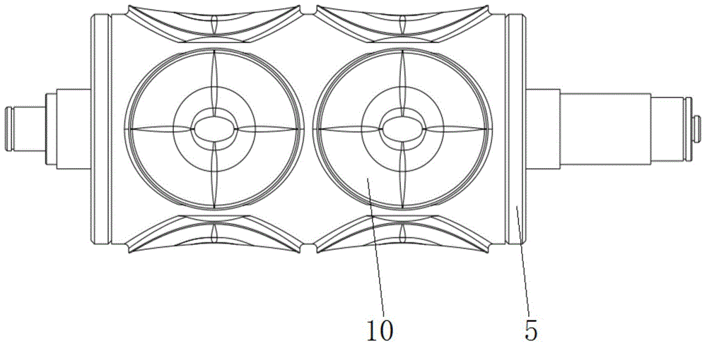 Integrated machine capable of simulating manual kneading, dough-piece making and rolling