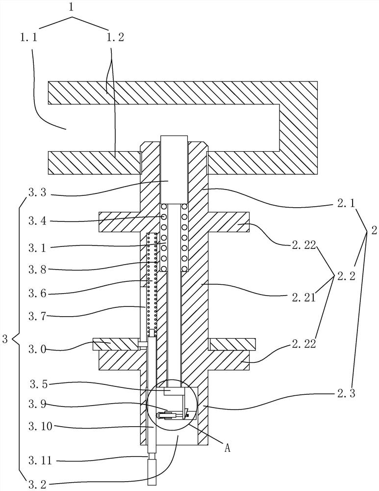 Grounding device for jp cabinet