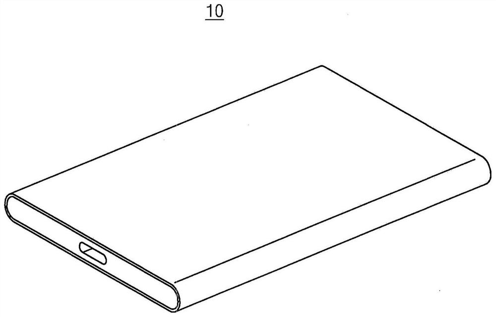 Electronic device and portable solid state drive