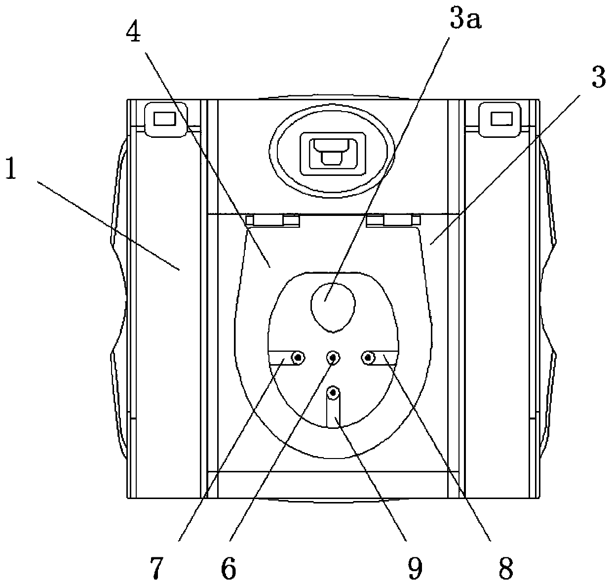 Sitting type comprehensive therapeutic instrument for anorectal diseases