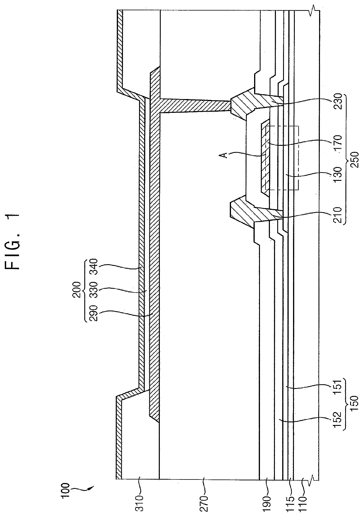 Organic light emitting diode display device and method of manufacturing organic light emitting diode display device