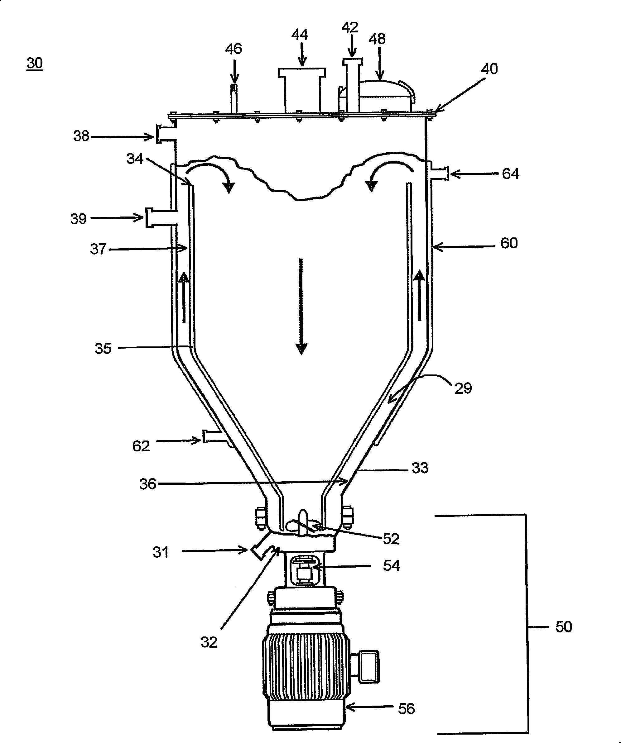 Asphalt reactor and blending system