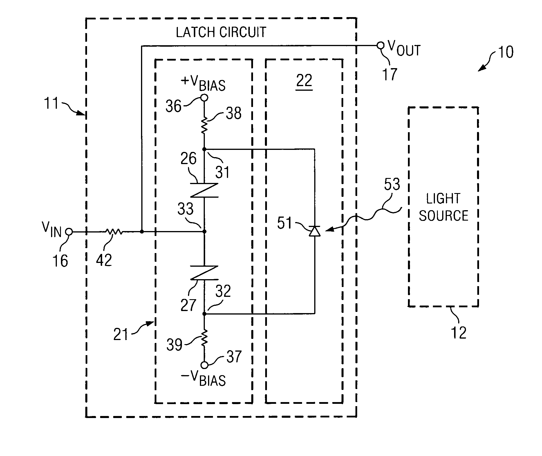 Method and apparatus for resetting a high speed latch circuit