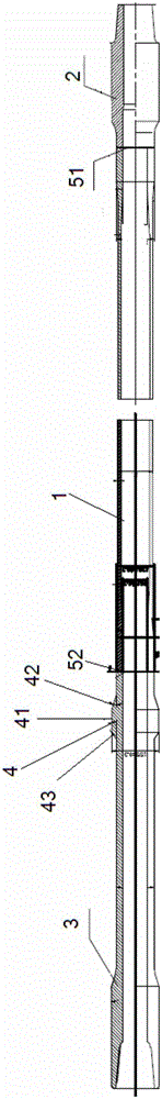 A drill pipe structure with a high station structure and its manufacturing method