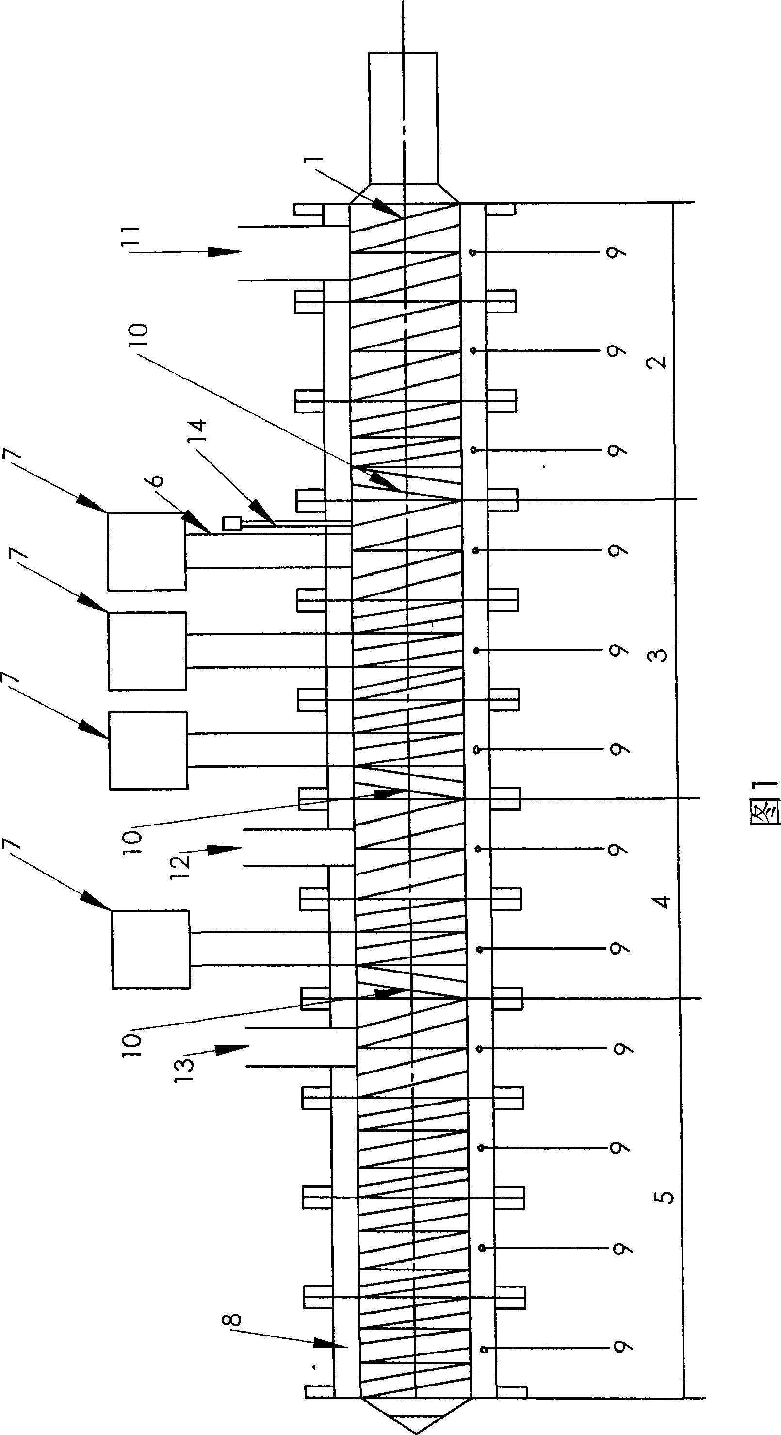 Microwave radiation polymerization method for polyamide