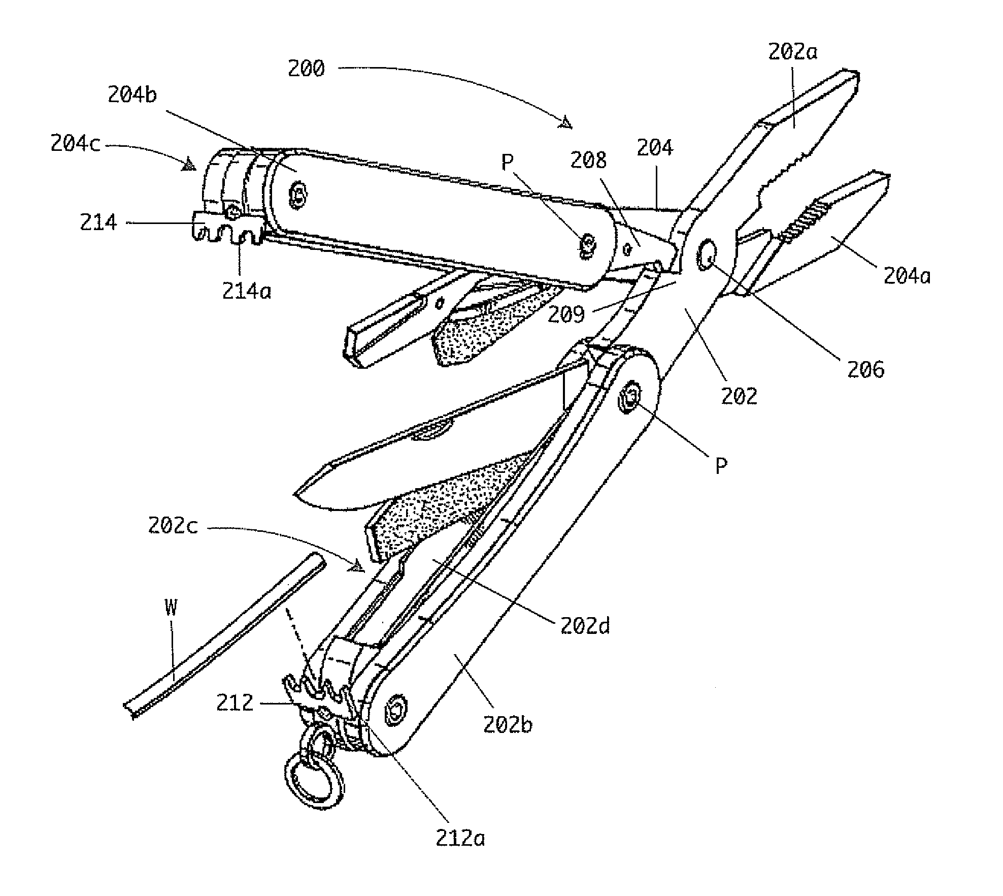 Multi-function wire stripping hand tool and kit and method for using the same