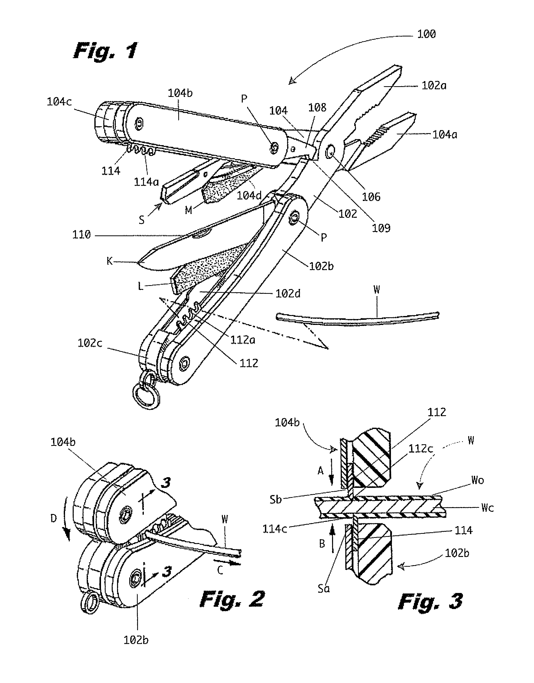 Multi-function wire stripping hand tool and kit and method for using the same