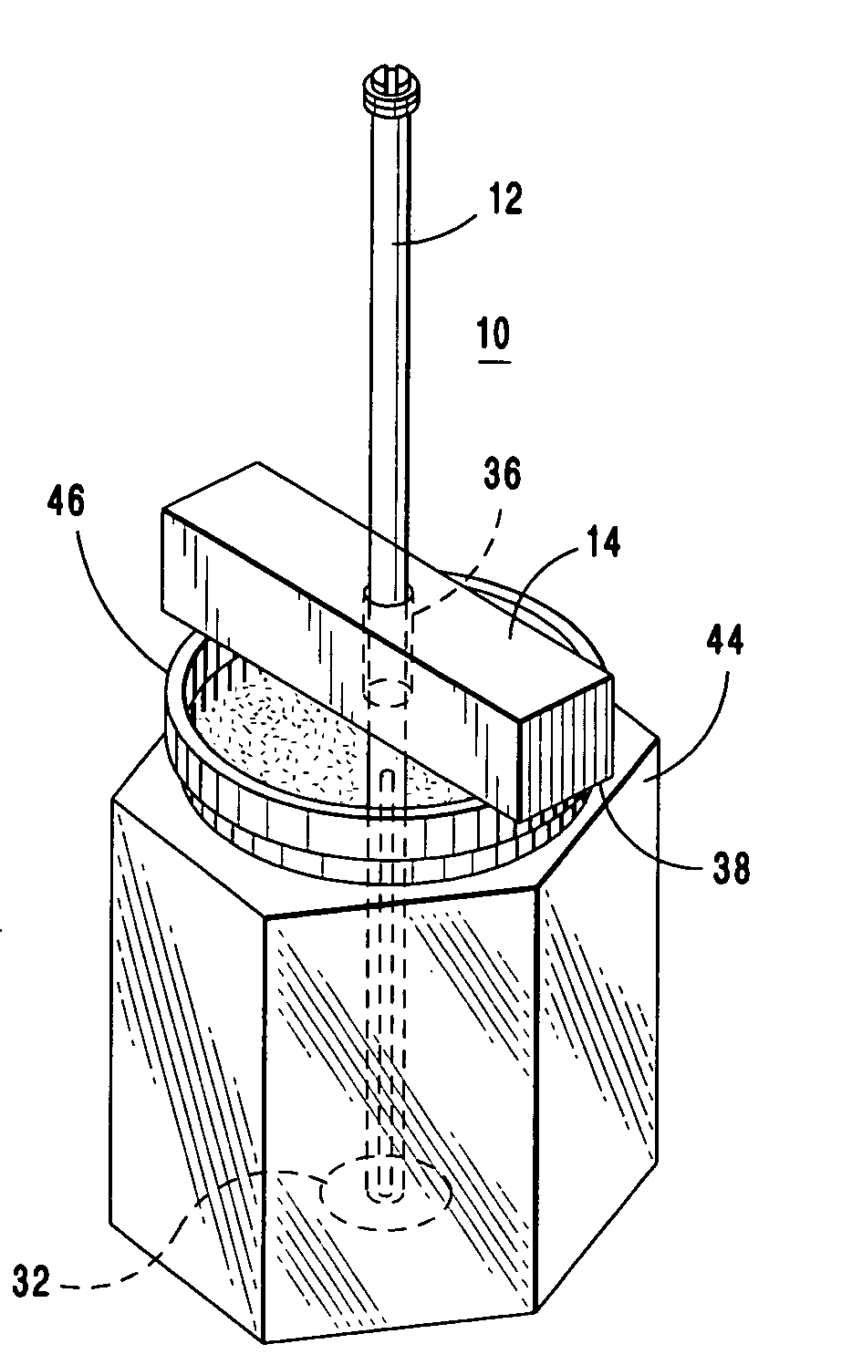 Candle wick straightening method and apparatus