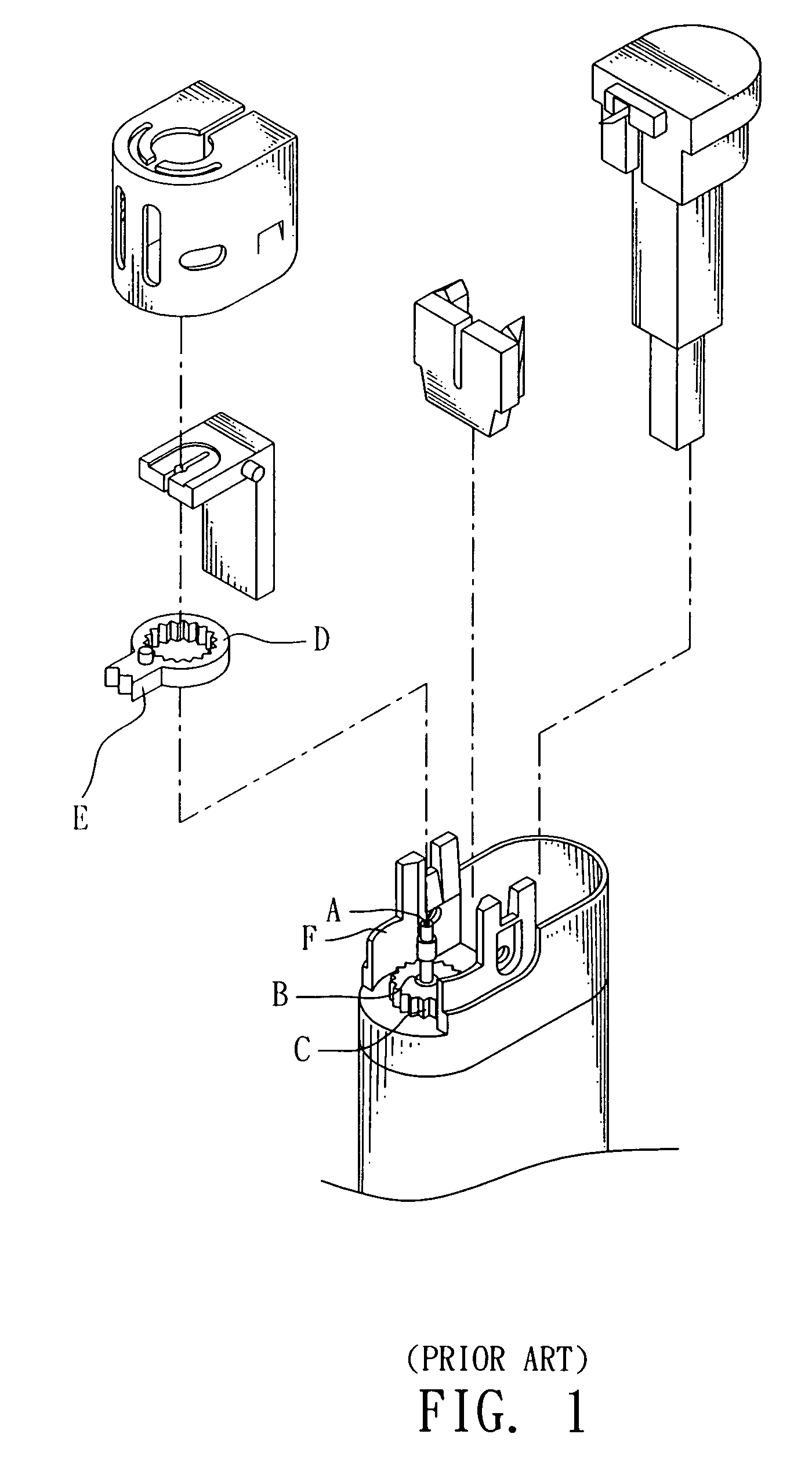 Gas flowrate control device for gas burner