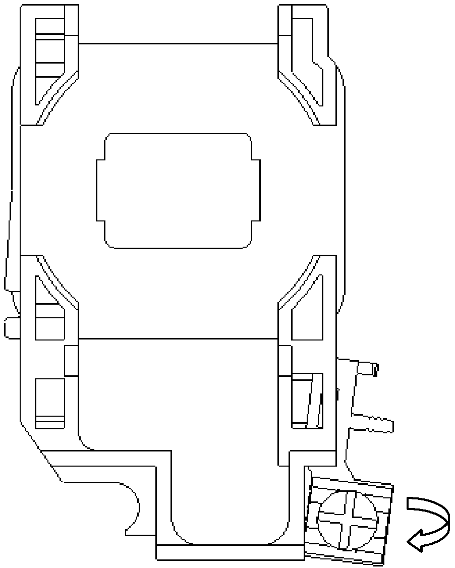 Wiring sheet and coil framework provided with wiring sheet