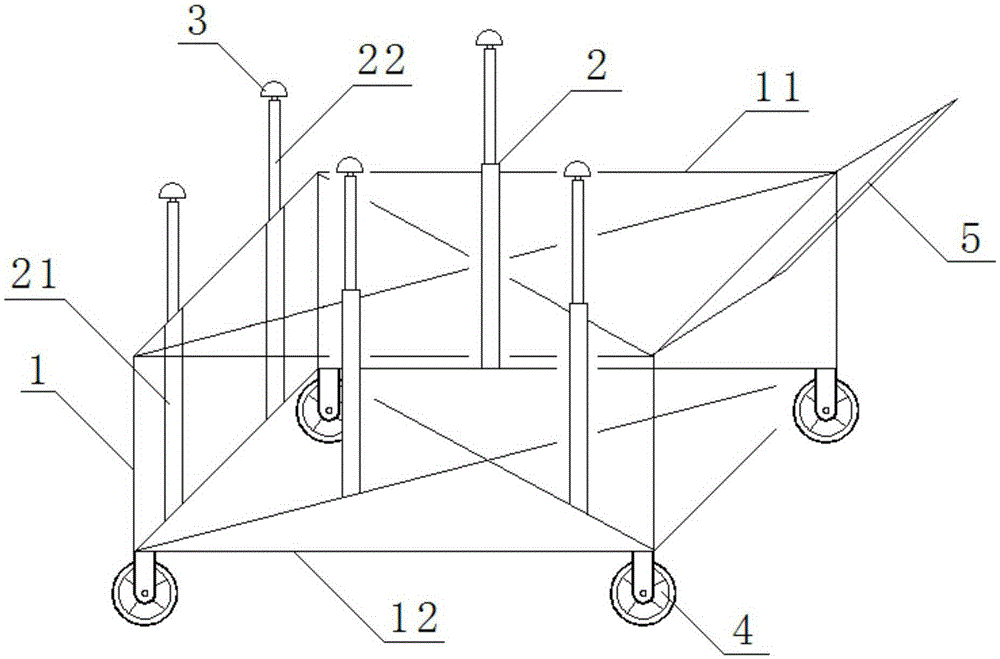 A shipping bracket for parts