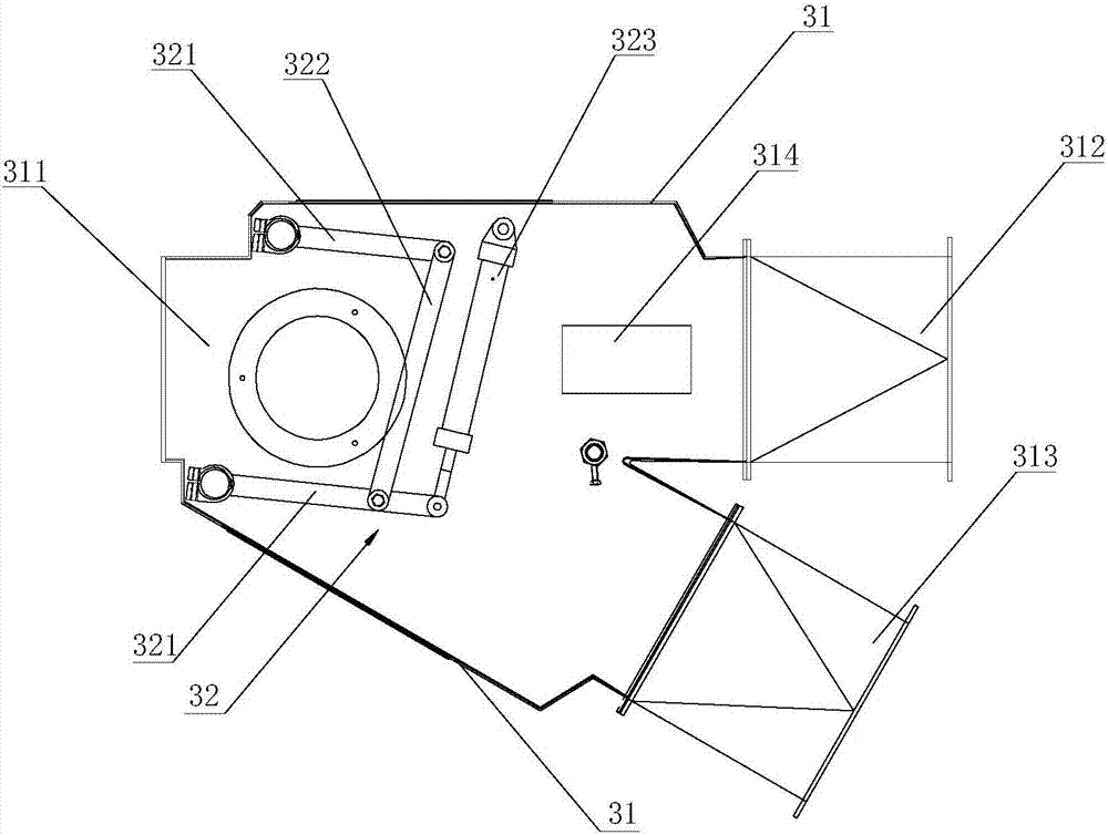 Wool spinning carding system capable of automatically controlling feeding