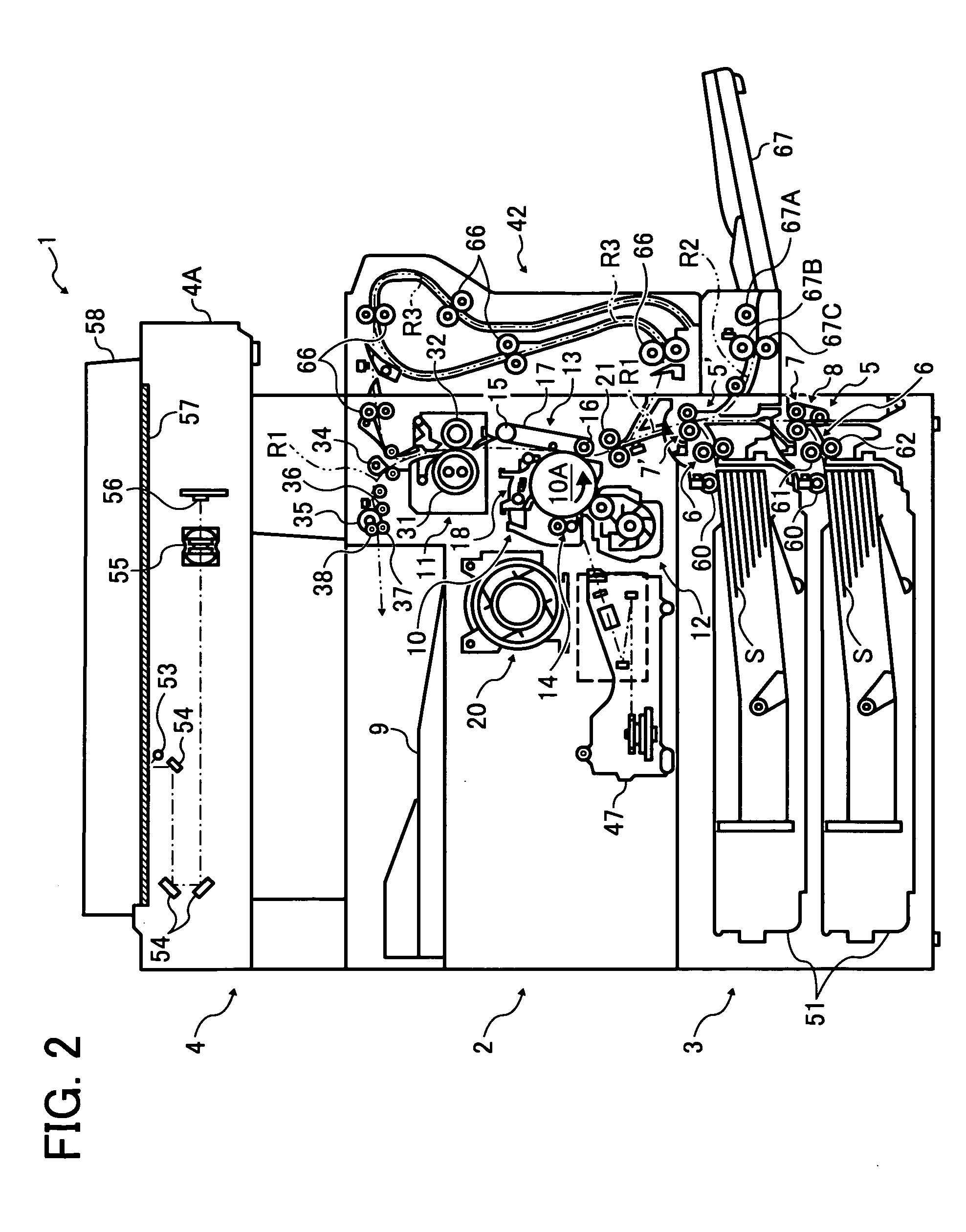 Sheet conveying device, and image forming apparatus including same