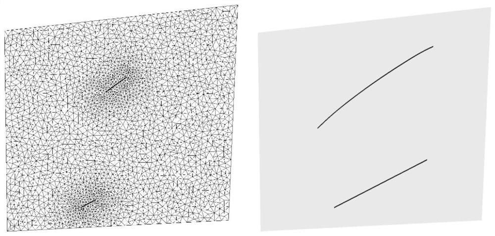 Unstructured dynamic mesh generation method and device