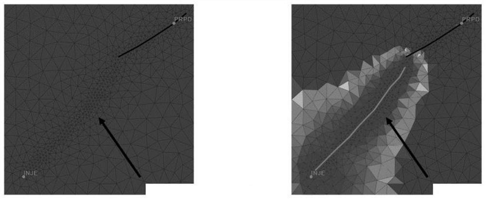 Unstructured dynamic mesh generation method and device