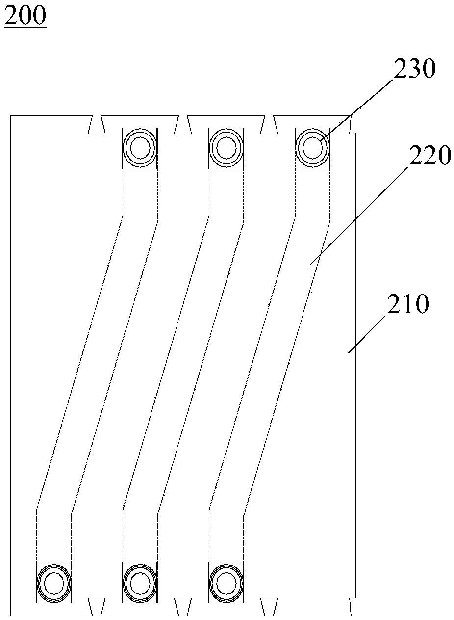 Inter-pole connection plate for multipole circuit breaker