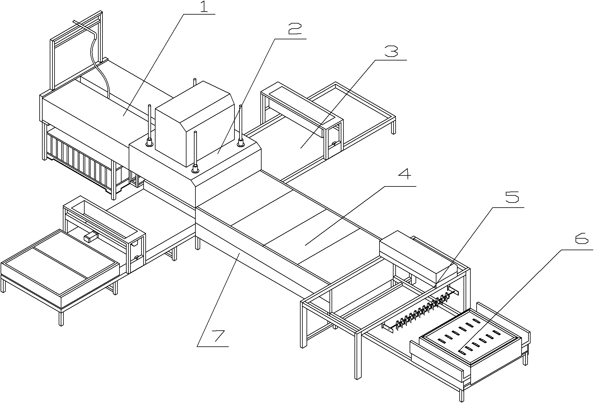 Energy-saving integrated intelligent soft porcelain insulation board production line