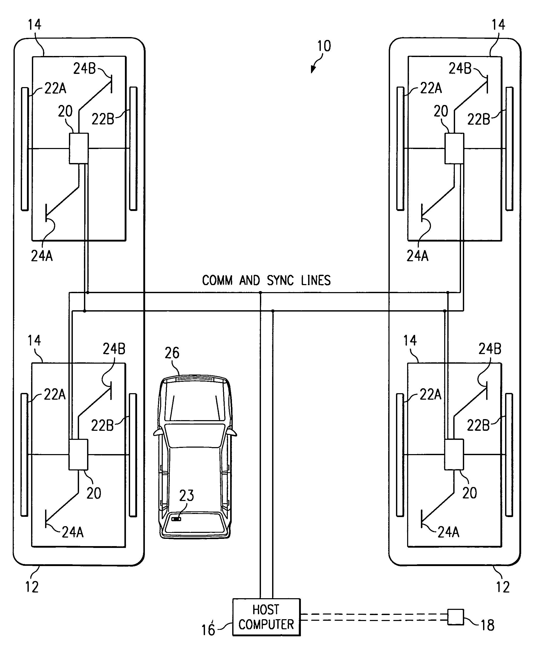 Dispensing system and method with radio frequency customer identification