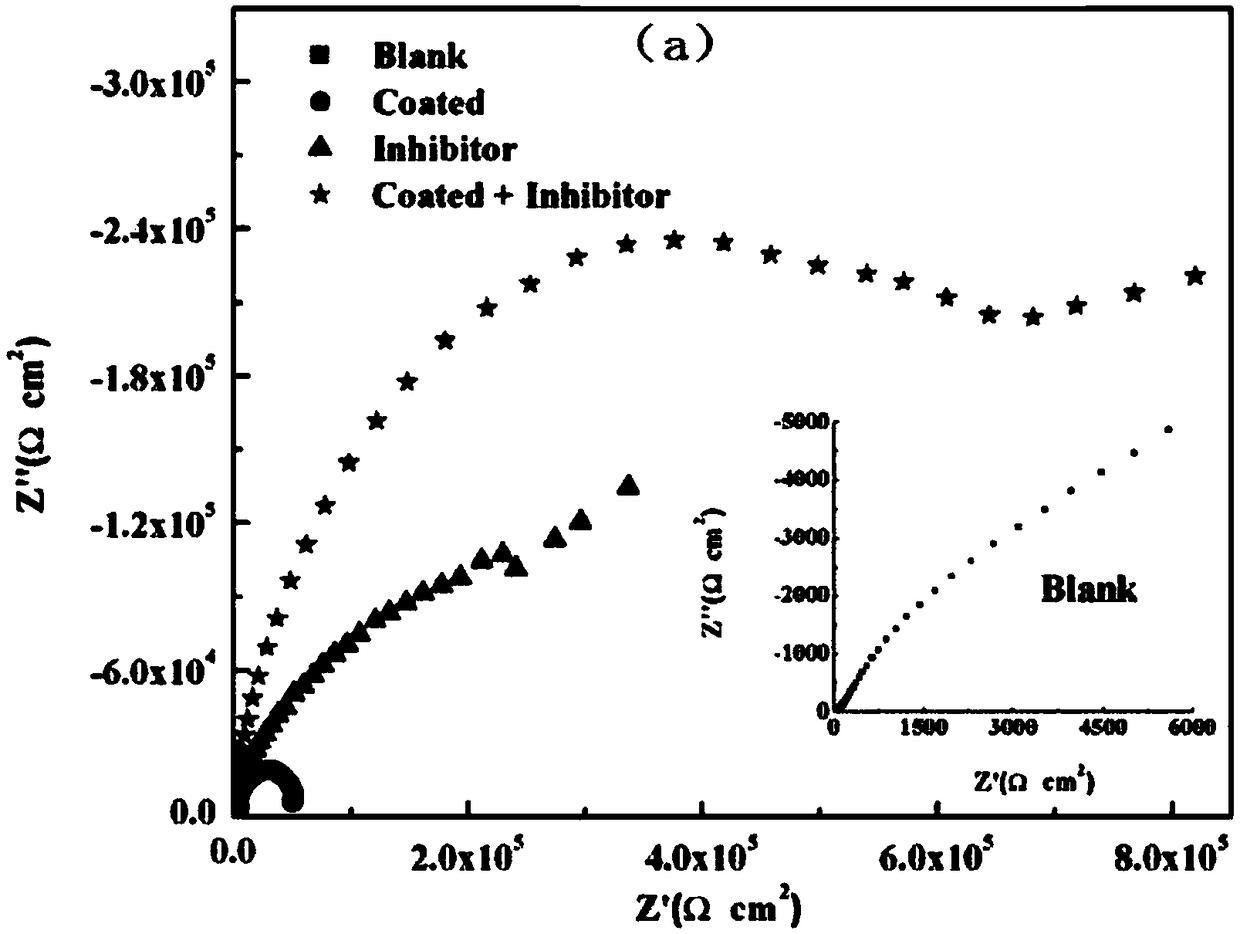 Green and environment-friendly nano film and application thereof in metal corrosion resistance field