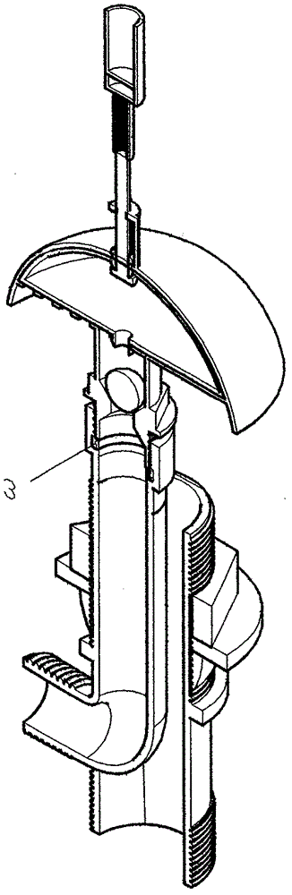 Water inlet valve, a double water inlet water pipe, and a double drainage water tank
