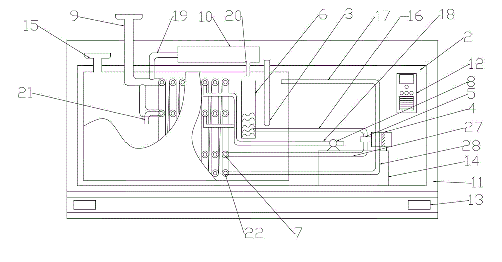 Non-metallic energy oil steam generation method and generation device of no-pressure container