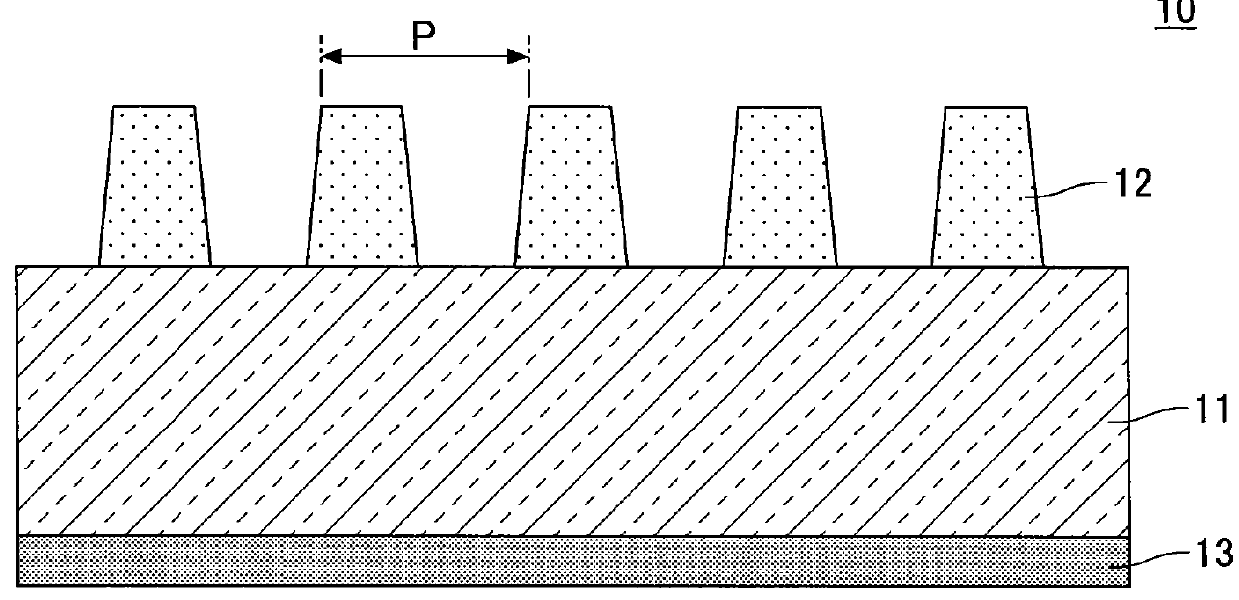 Transmission diffraction element