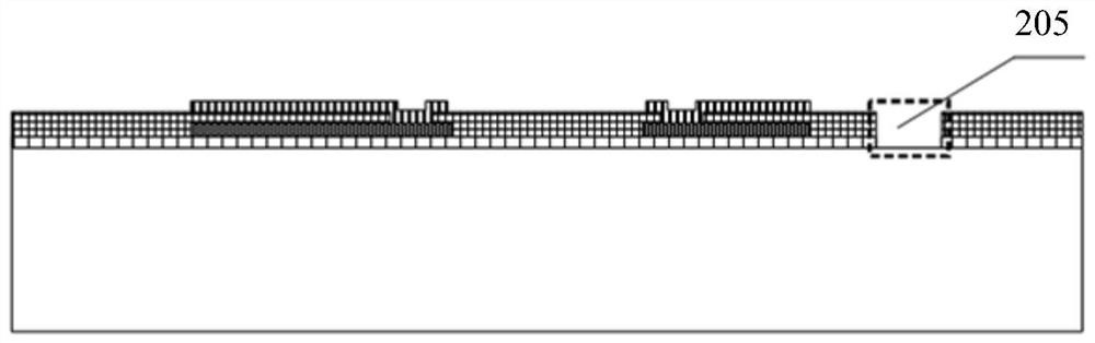 Double-layer suspension infrared thermopile and preparation method thereof