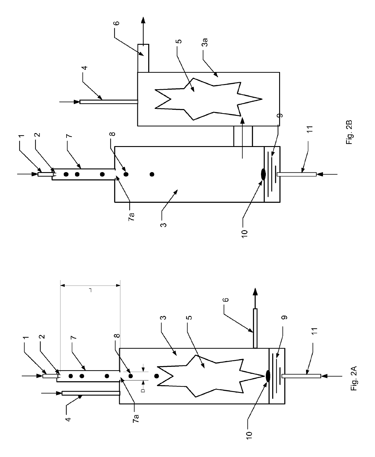 Method and apparatus for conversion of liquid fuels in a reactor, use of an apparatus for conversion of liquid fuels