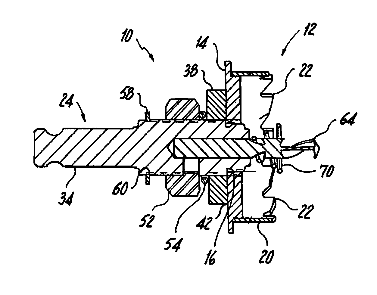 Arbor for hole cutter and related method of use