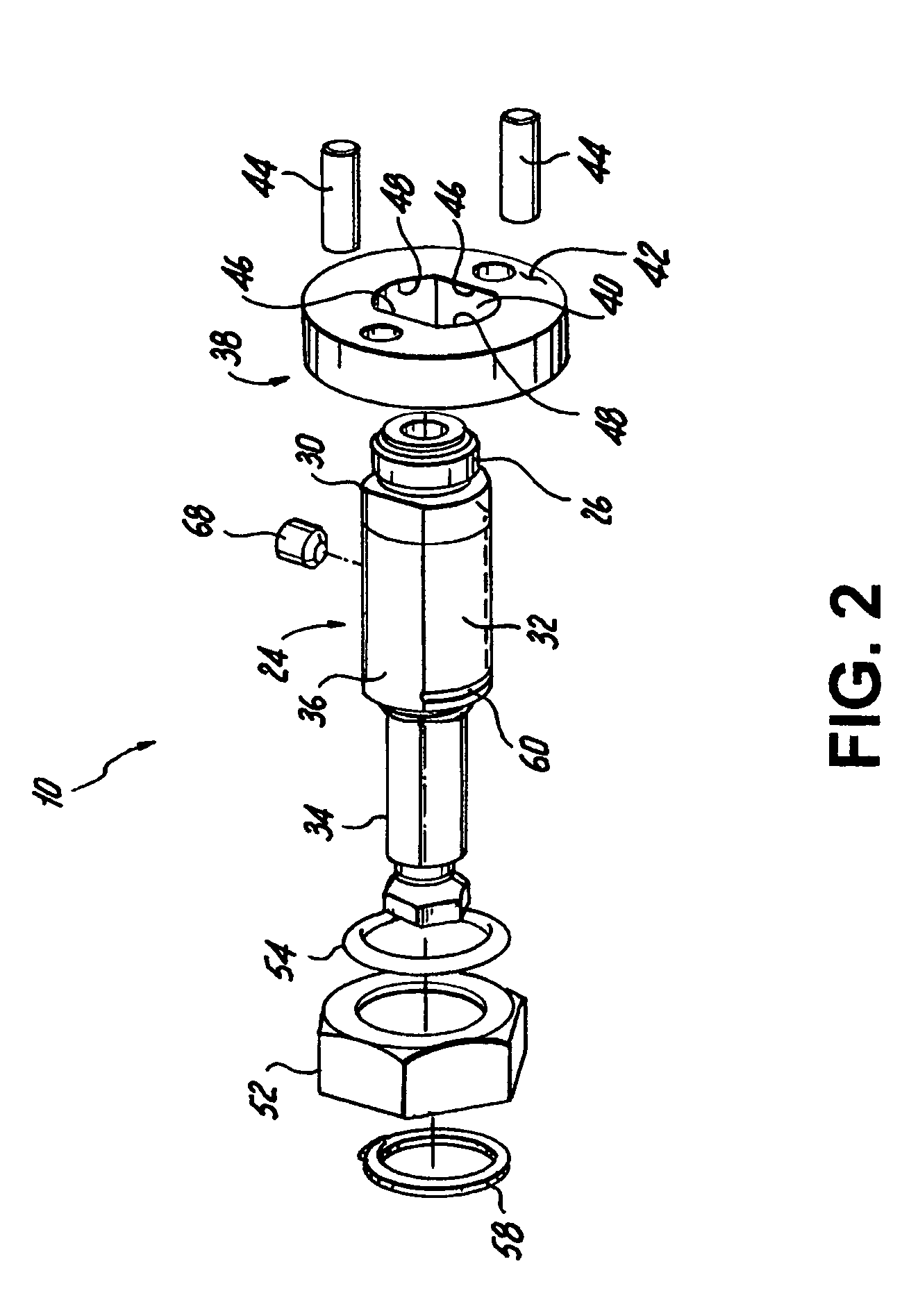 Arbor for hole cutter and related method of use