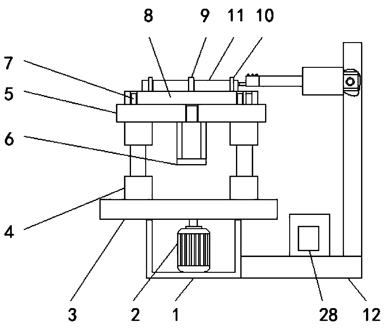 Jig for detecting mechanical automatic CNC precision machining product