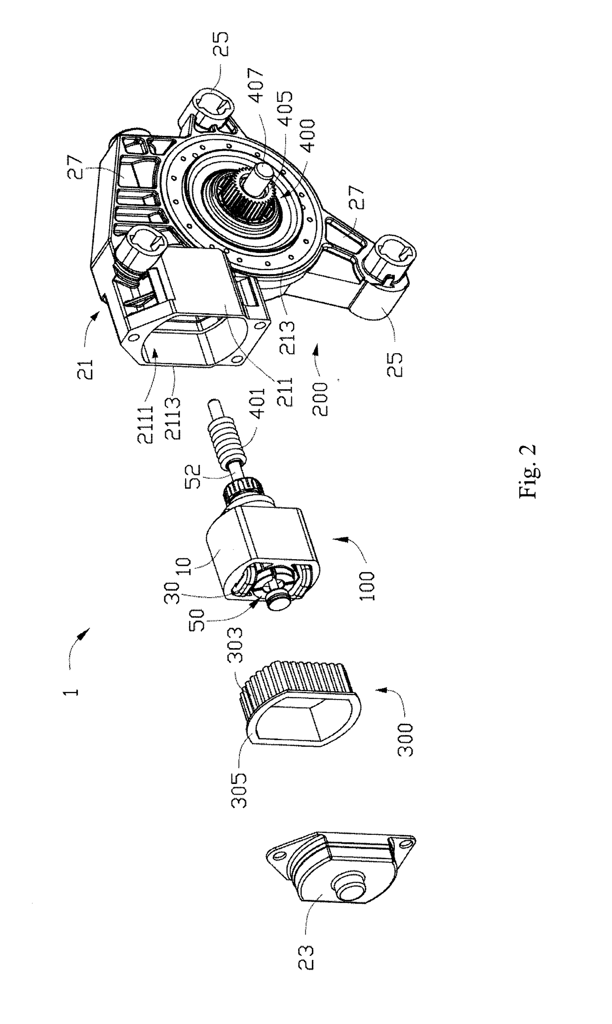 Driving Mechanism and Vehicle Utilizing the Driving Mechanism