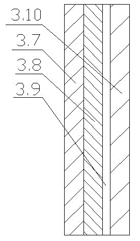 Reaction device for SNCR (selective non-catalytic reduction) denitration system of circulating fluid bed