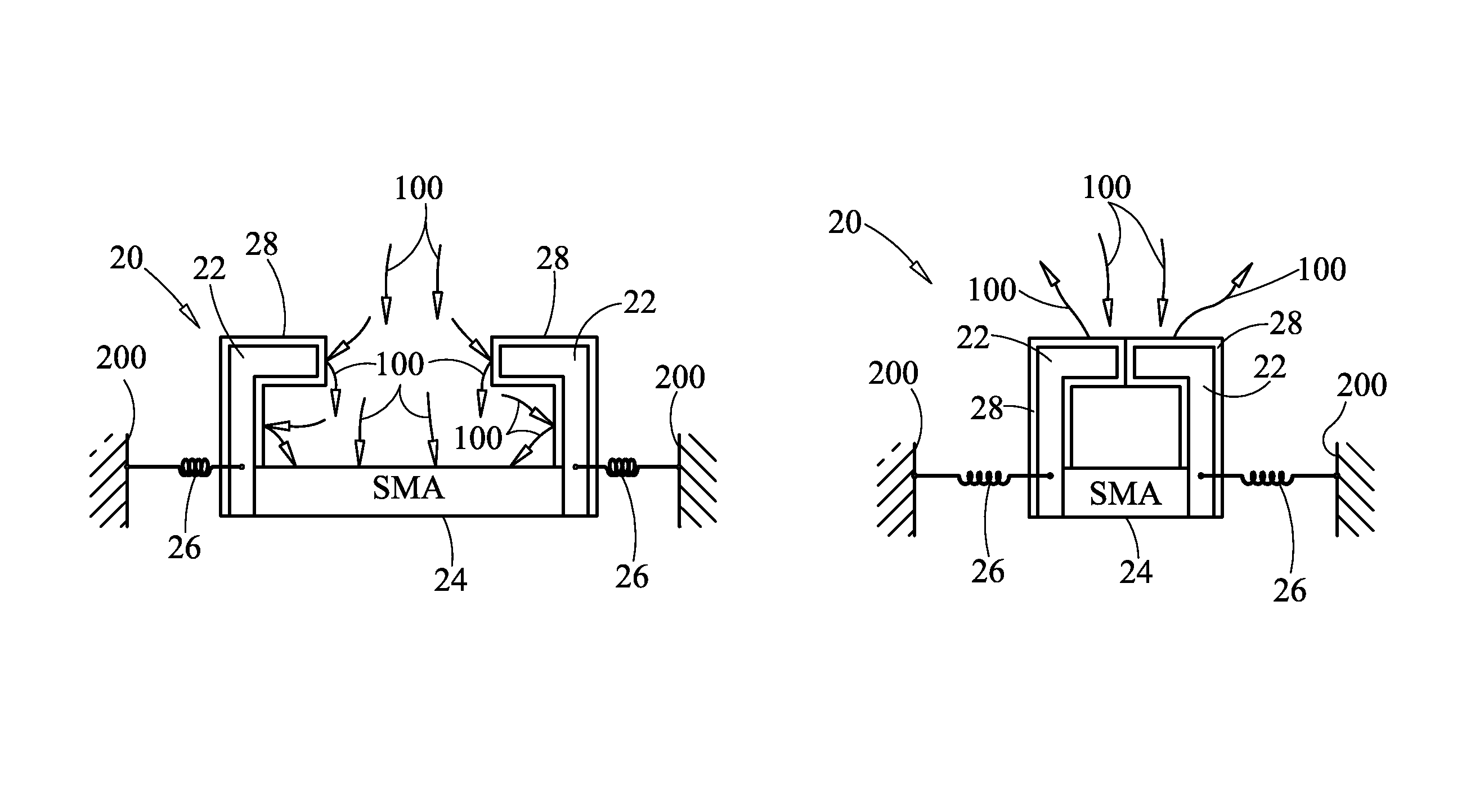 Thermal powered reciprocating-force motor
