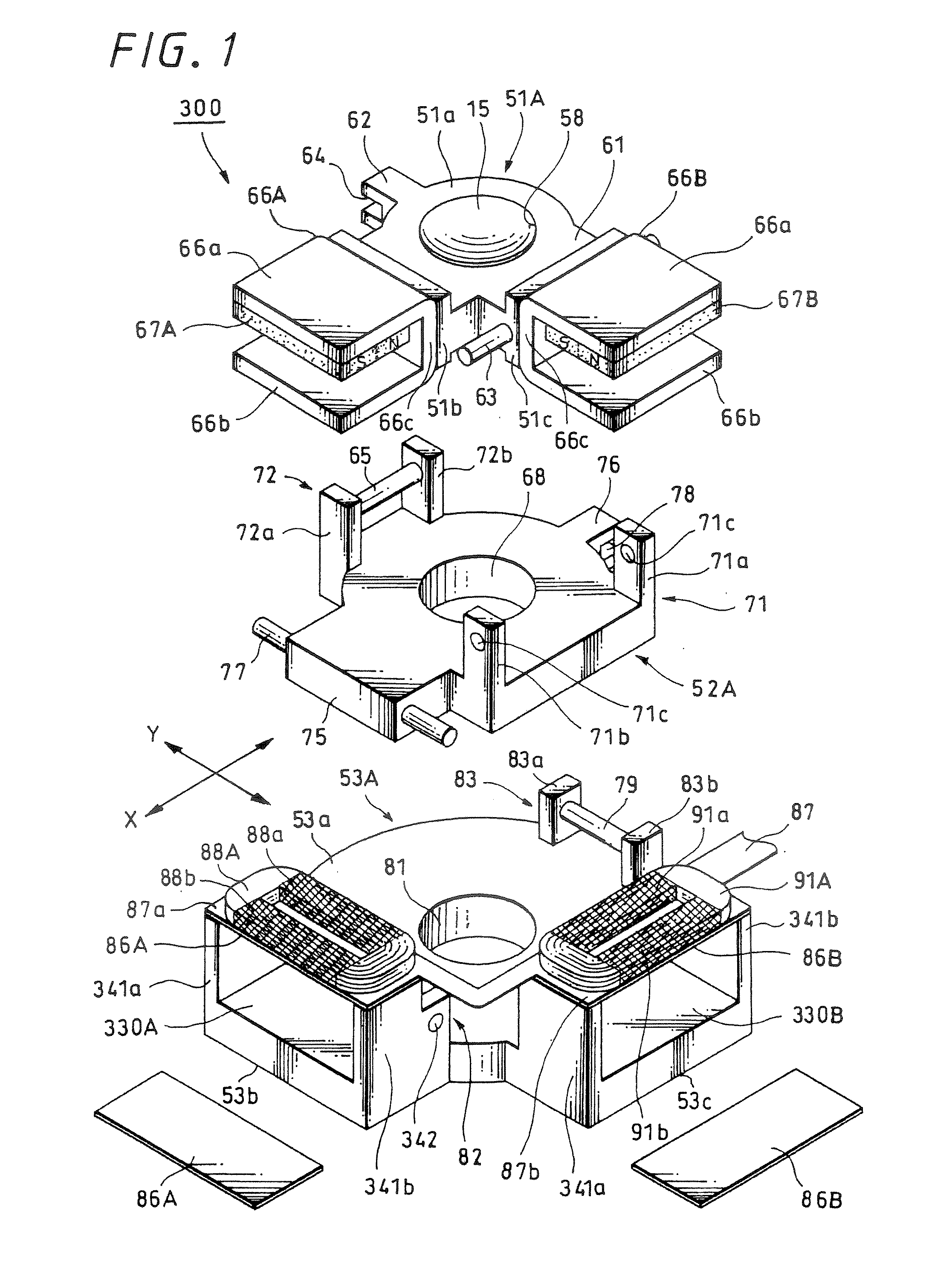 Image stabilizer, lens device and imager apparatus