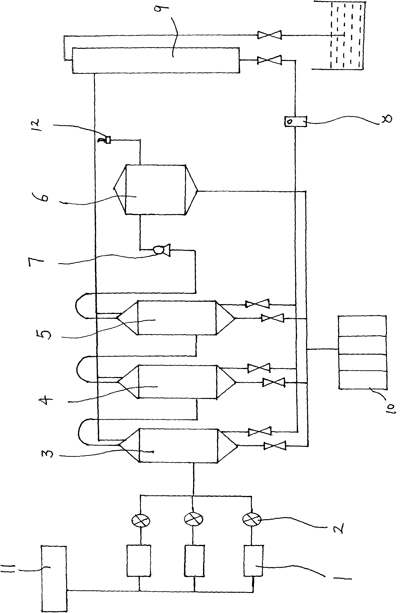 Biomass carbonizing and vaporizing equipment and technology thereof