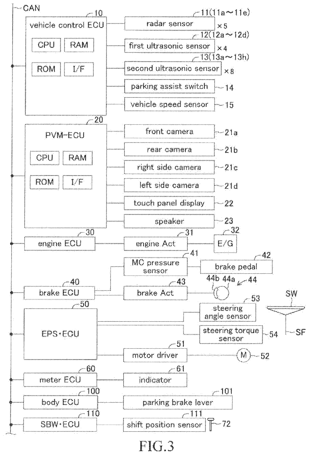 Parking assist apparatus