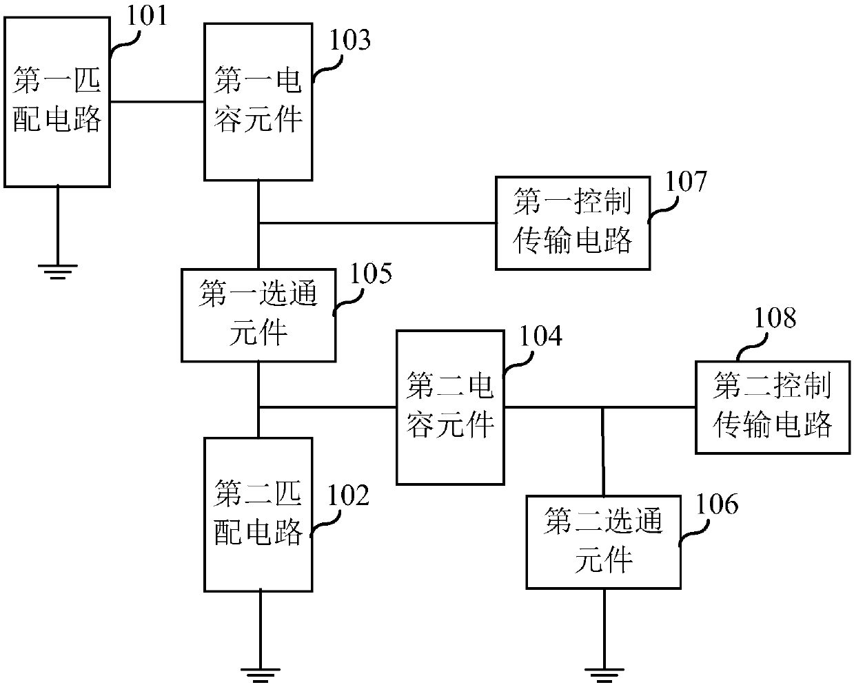 A kind of antenna switch device and terminal