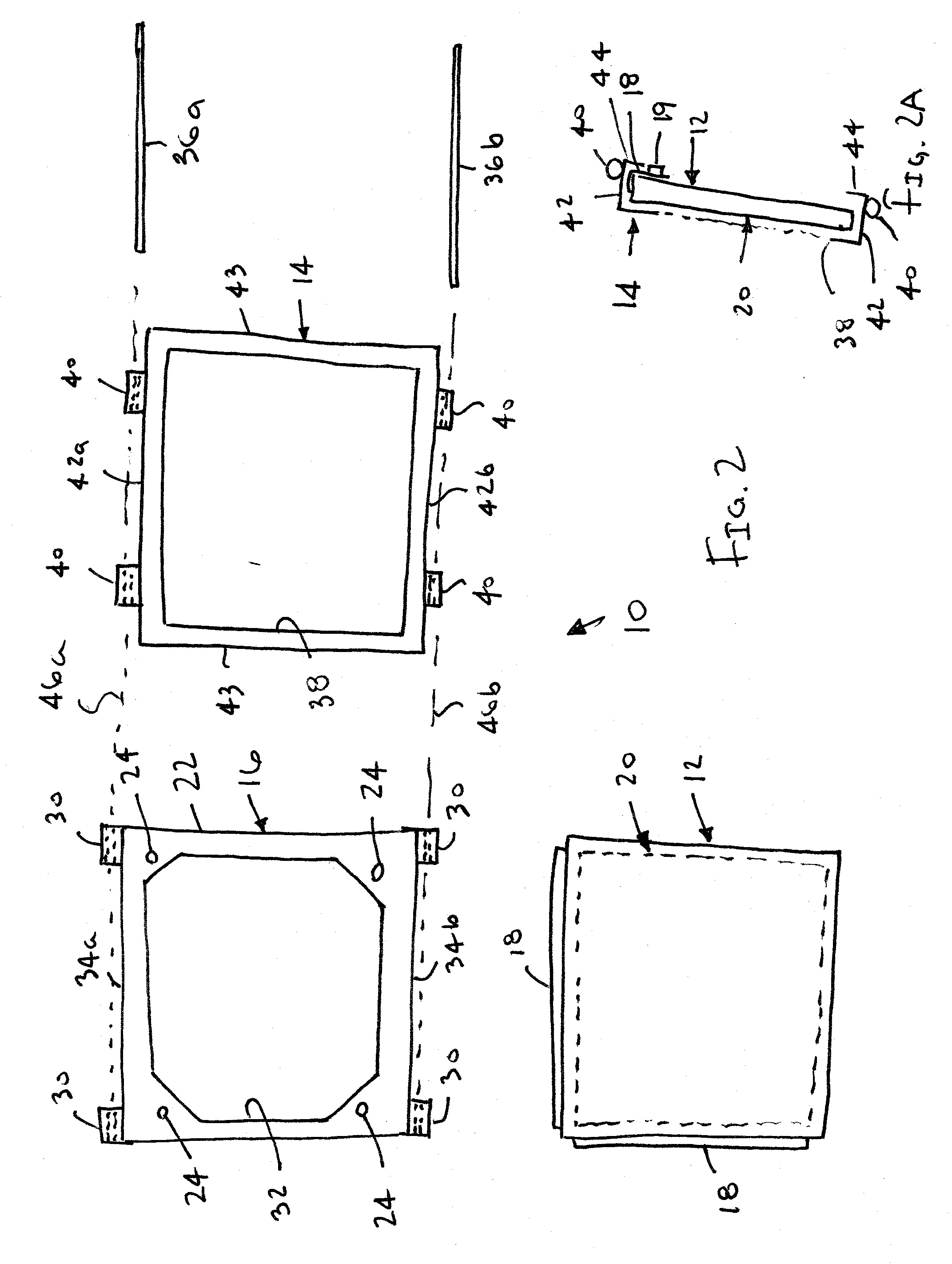 Apparatus and methods for mounting flat panel displays