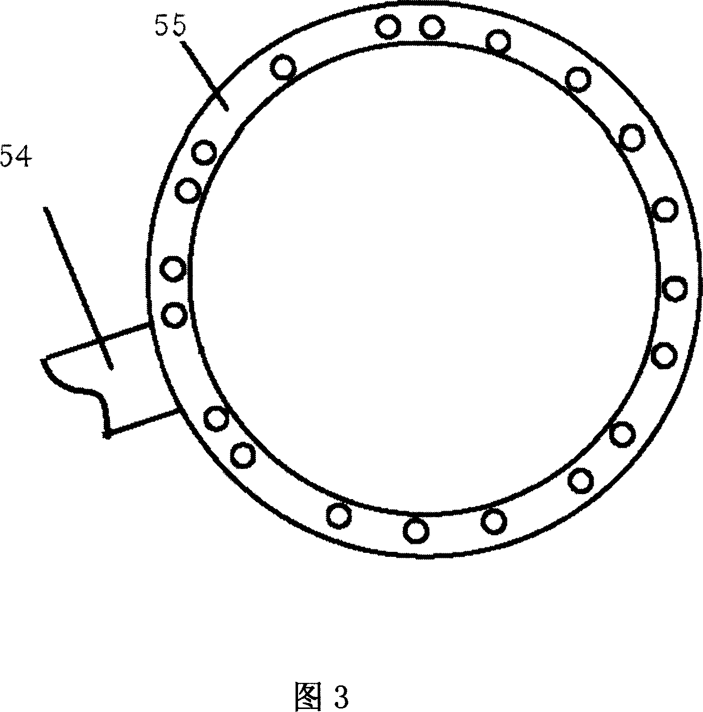 Method of casting thin wall water chamber for high power diesel engine